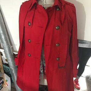 Women’s size S Red EXPRESS Raincoat